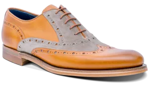 Abingdon - Cedar Calf/Parchment Suede