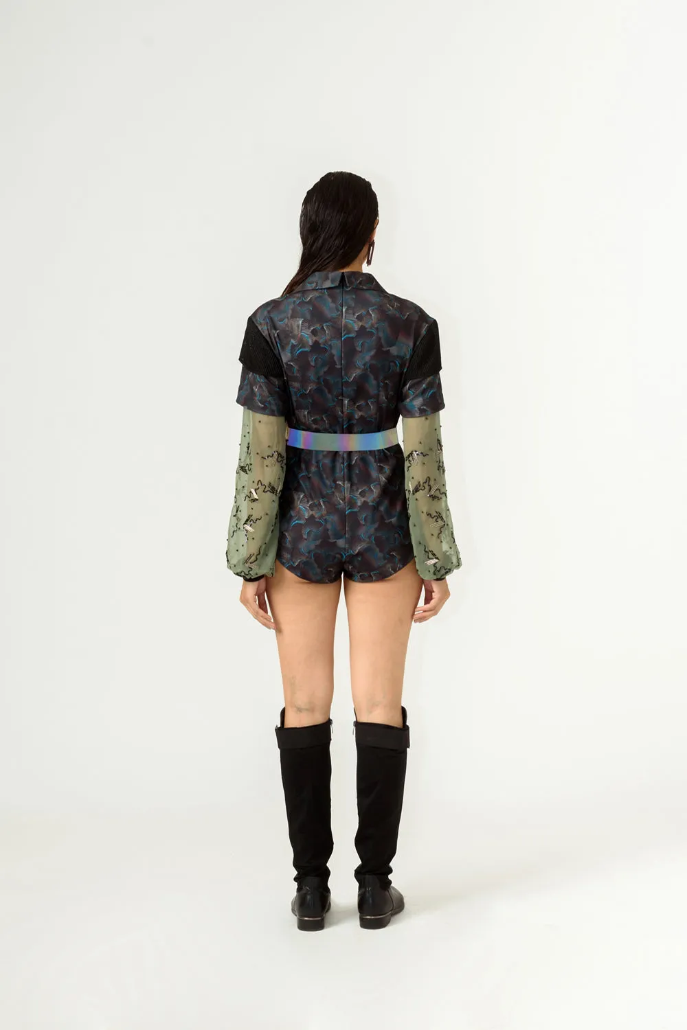 Agitation Print Bodysuit