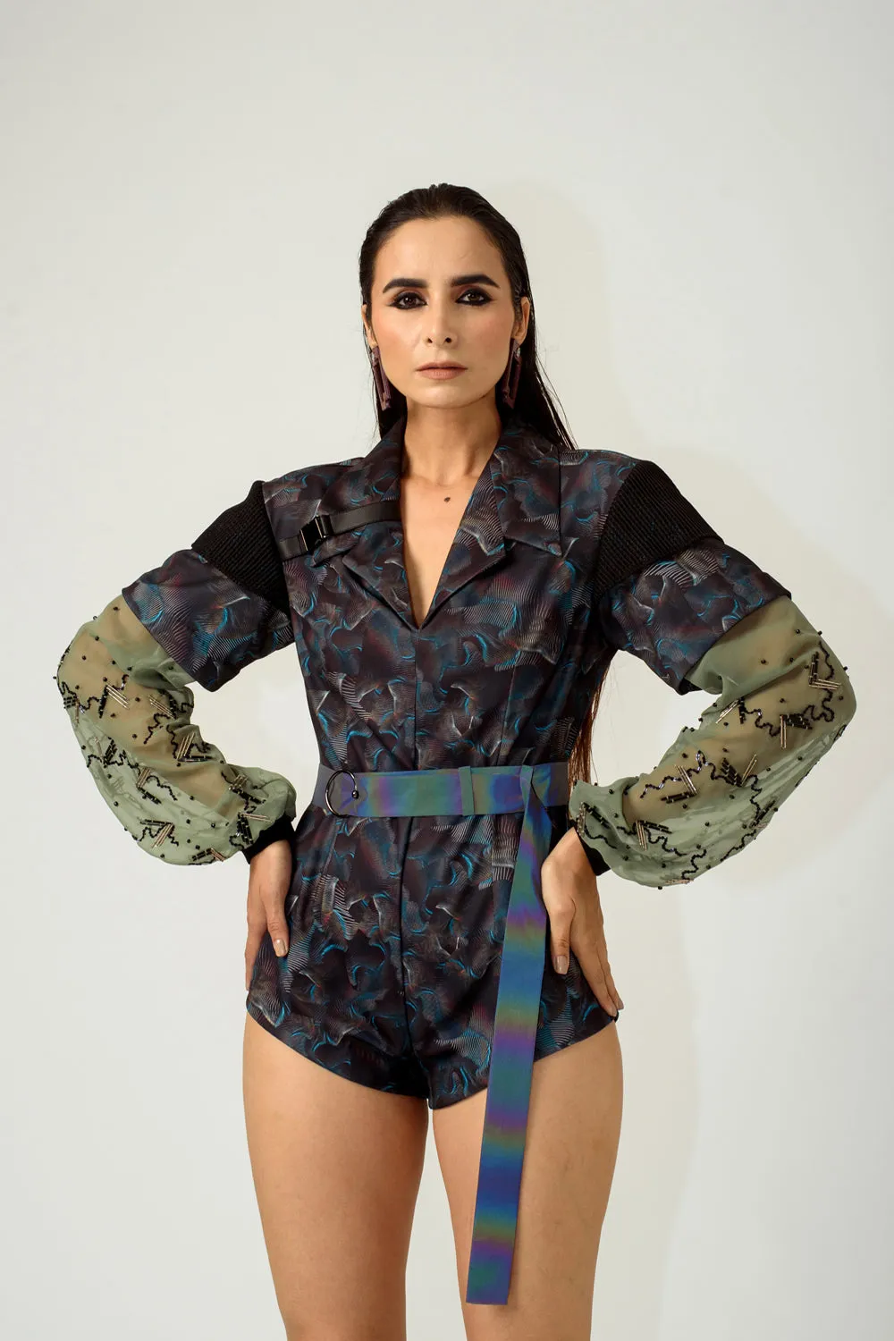 Agitation Print Bodysuit