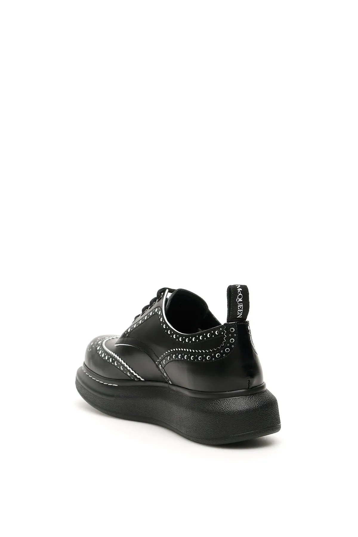 Alexander McQueen Platform Brogues Lace-Up Shoes