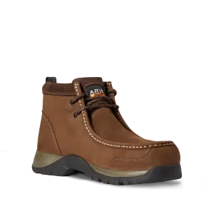 Ariat Ladies Edge Lite Dark Brown Composite Toe Moc Shoe 10035978