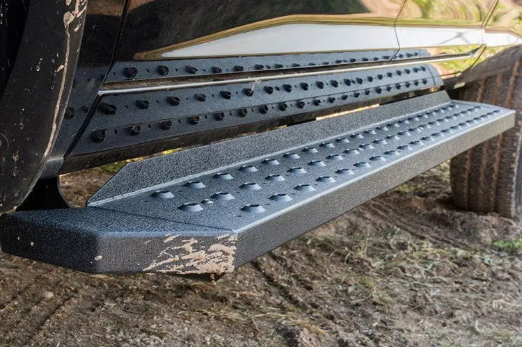 Aries 2055521 2017-2023 Ford F250/F350/F450 Super Duty RidgeStep 6 1/2" X 85" Black Steel Running Boards