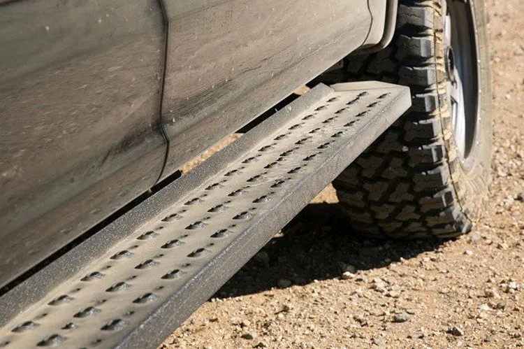 Aries 2055521 2017-2023 Ford F250/F350/F450 Super Duty RidgeStep 6 1/2" X 85" Black Steel Running Boards