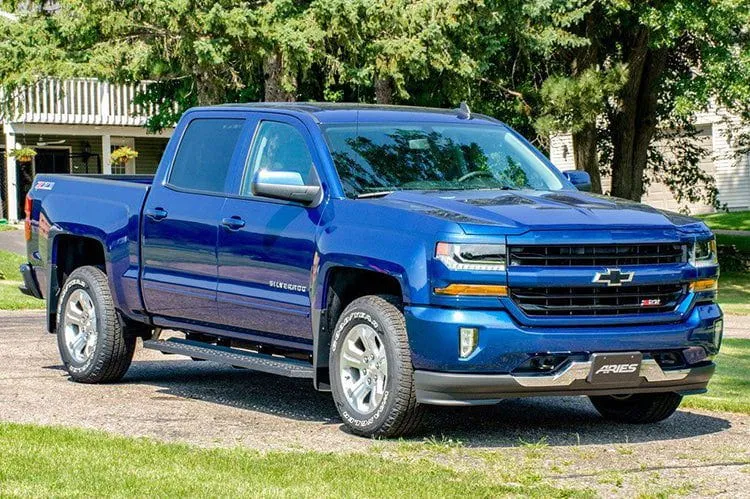 Aries C2891 1999-2019 Ford F250/F350/F450 Super Duty RidgeStep 6 1/2" X 91" Black Steel Running Boards