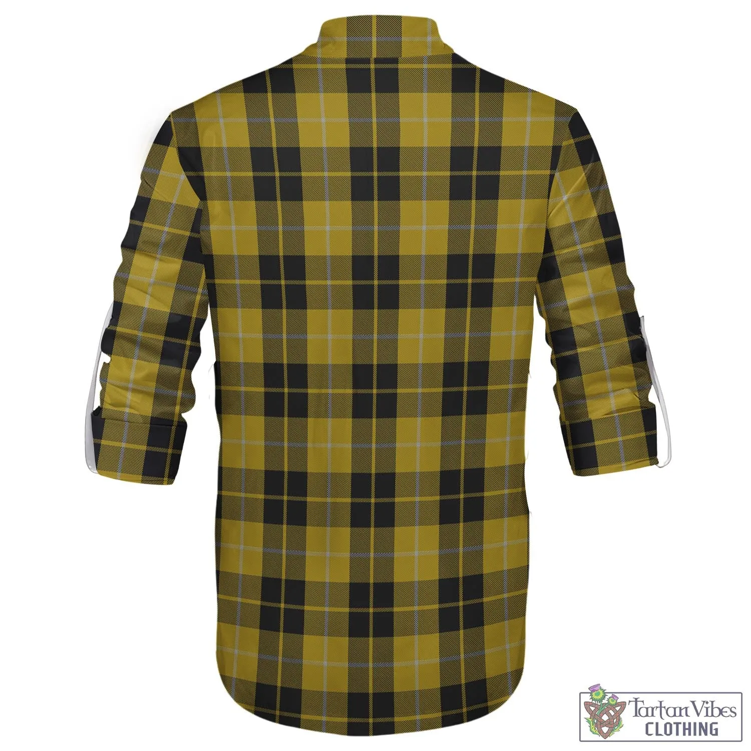 Barclay Dress Tartan Men's Scottish Traditional Jacobite Ghillie Kilt Shirt