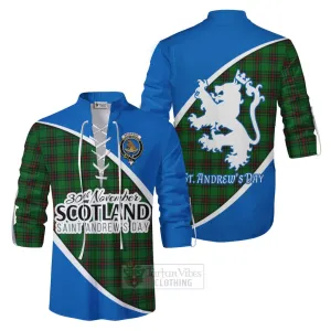 Beveridge Family Crest Tartan Ghillie Kilt Shirt Celebrate Saint Andrew's Day in Style