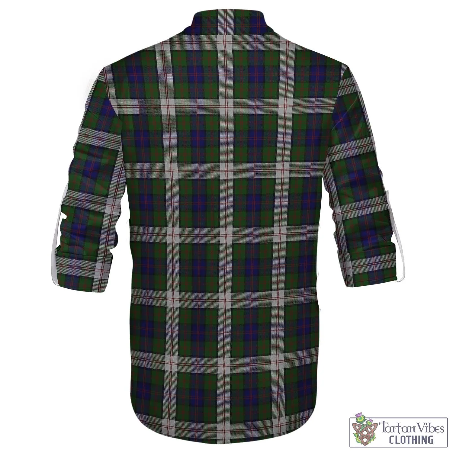 Blair Dress Tartan Men's Scottish Traditional Jacobite Ghillie Kilt Shirt