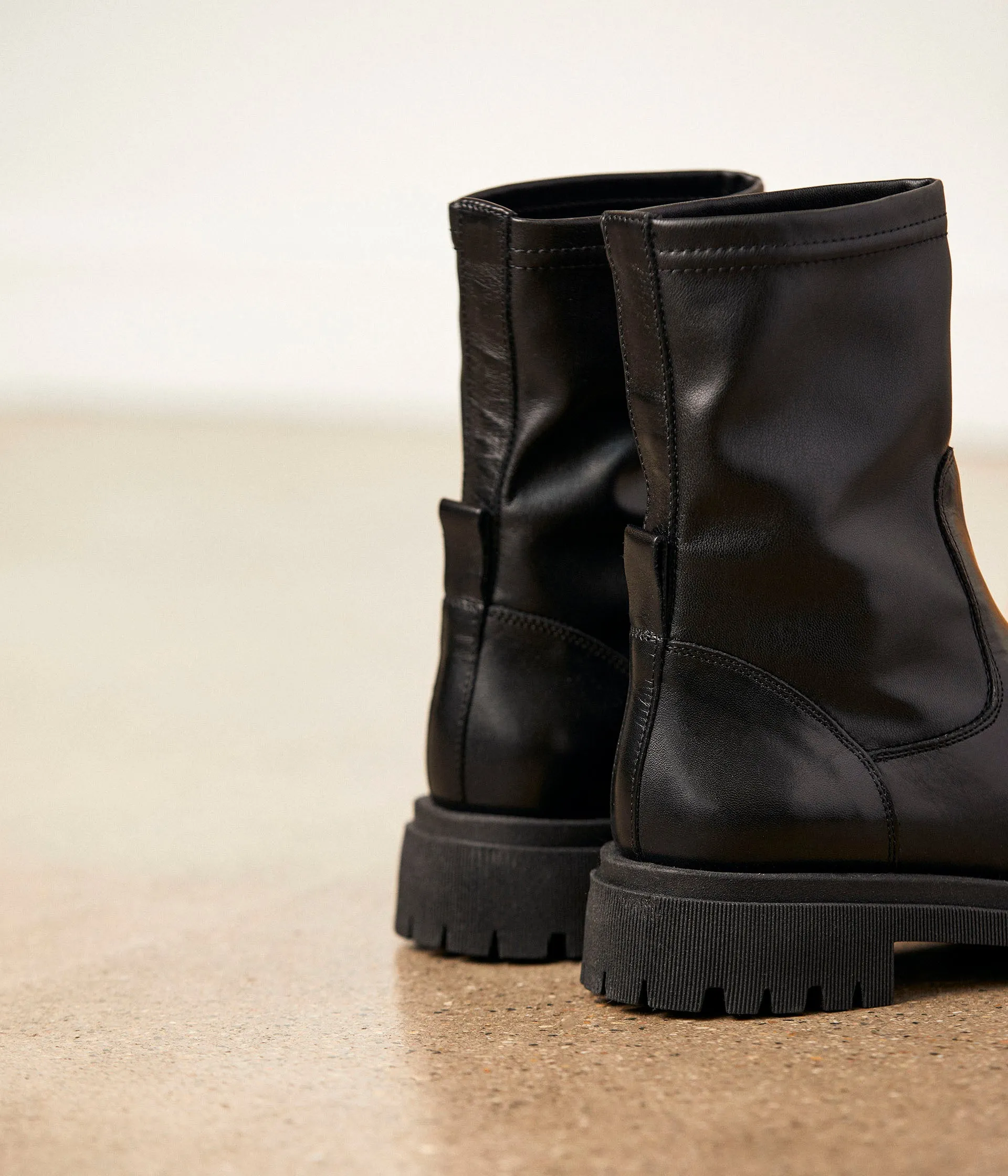 Boots crantées Rhéane