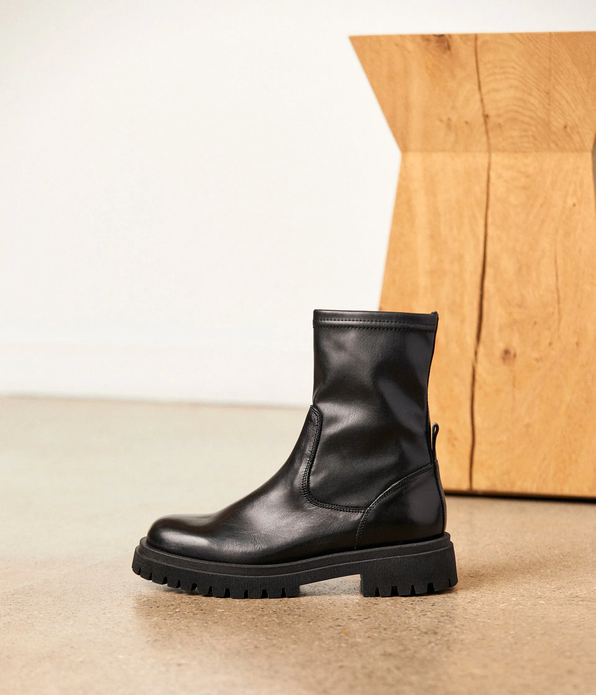 Boots crantées Rhéane