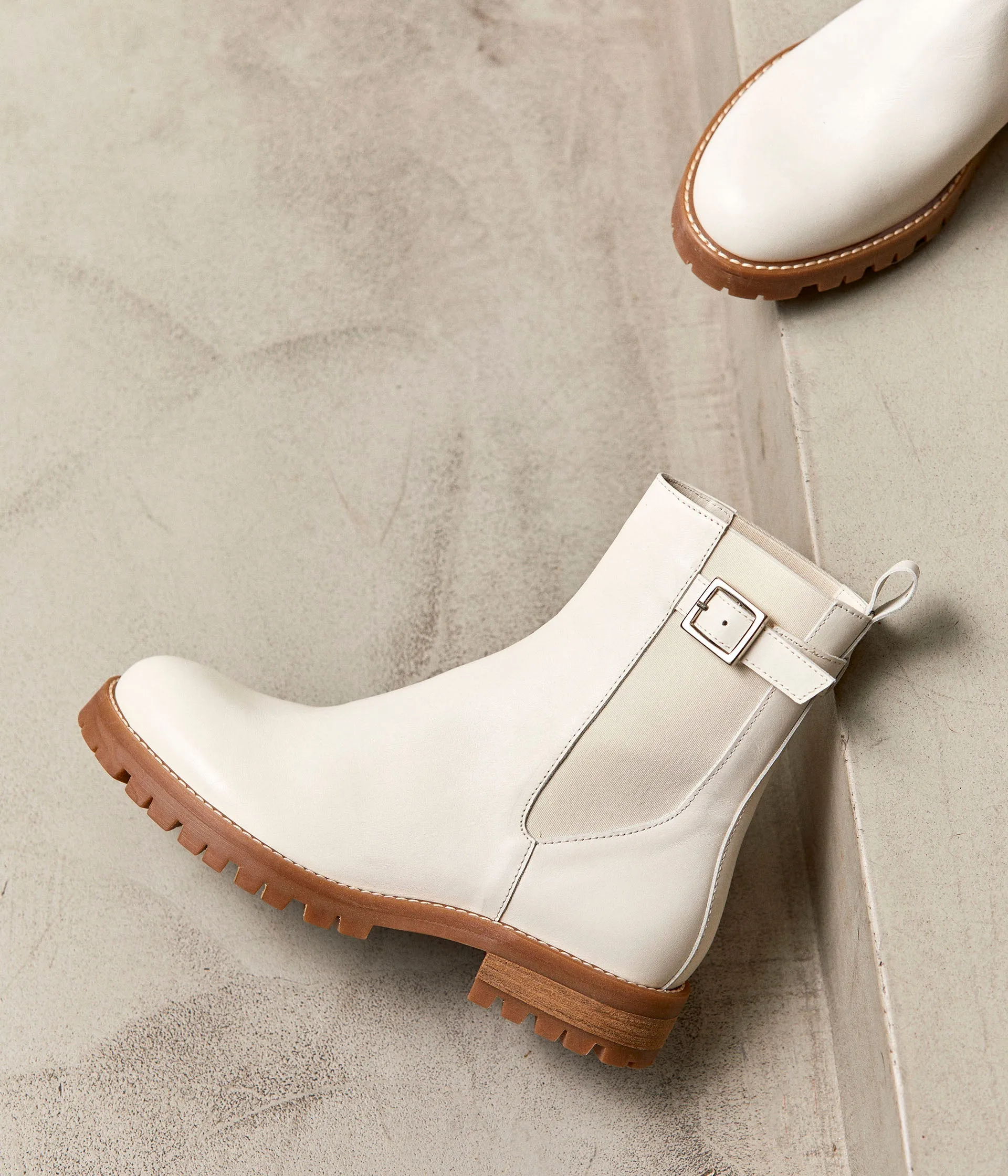 Boots écrues Norma