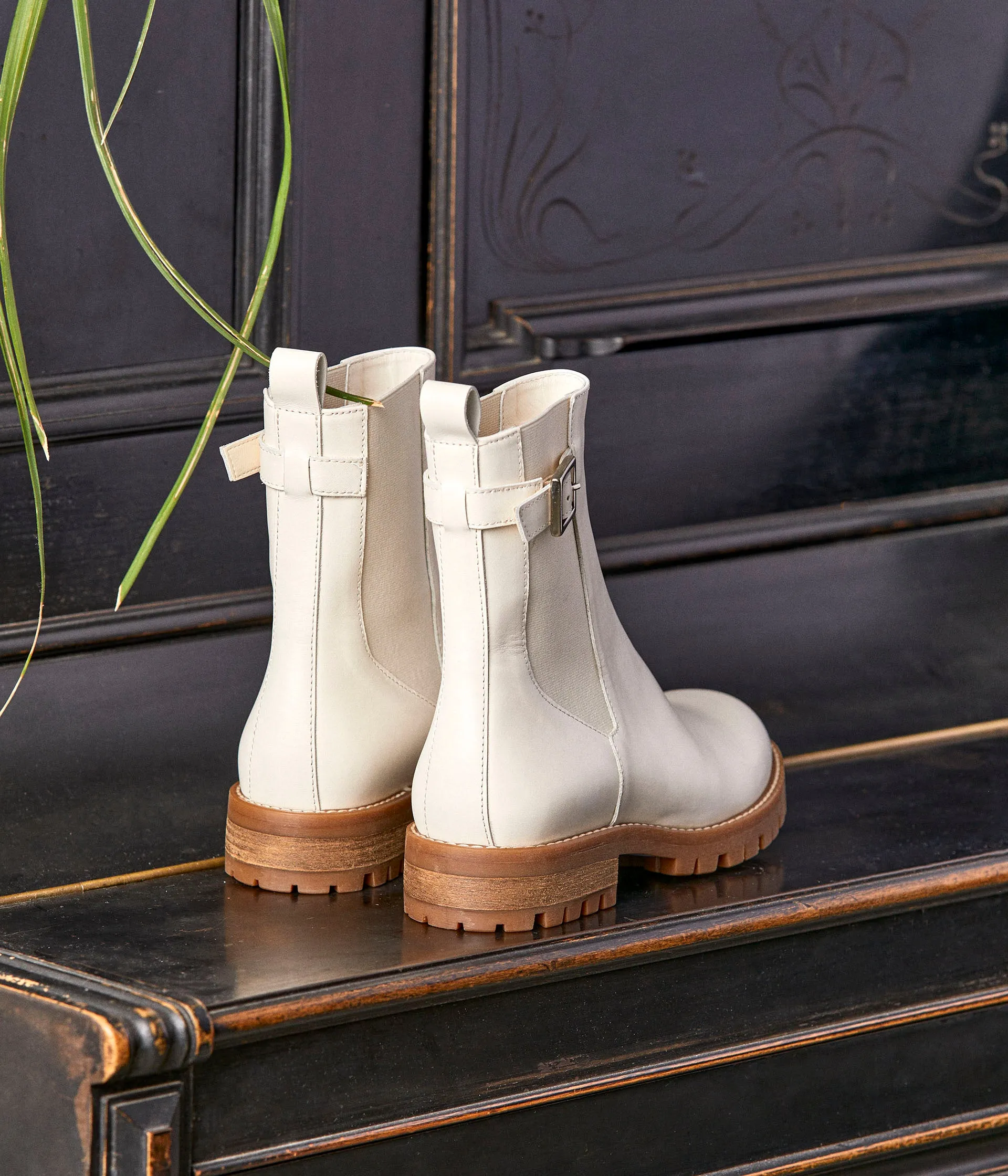 Boots écrues Norma