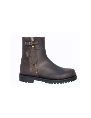 Boots de chasse cuir marron sur mesure