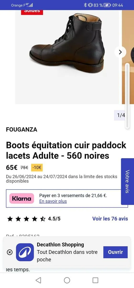 Boots femme