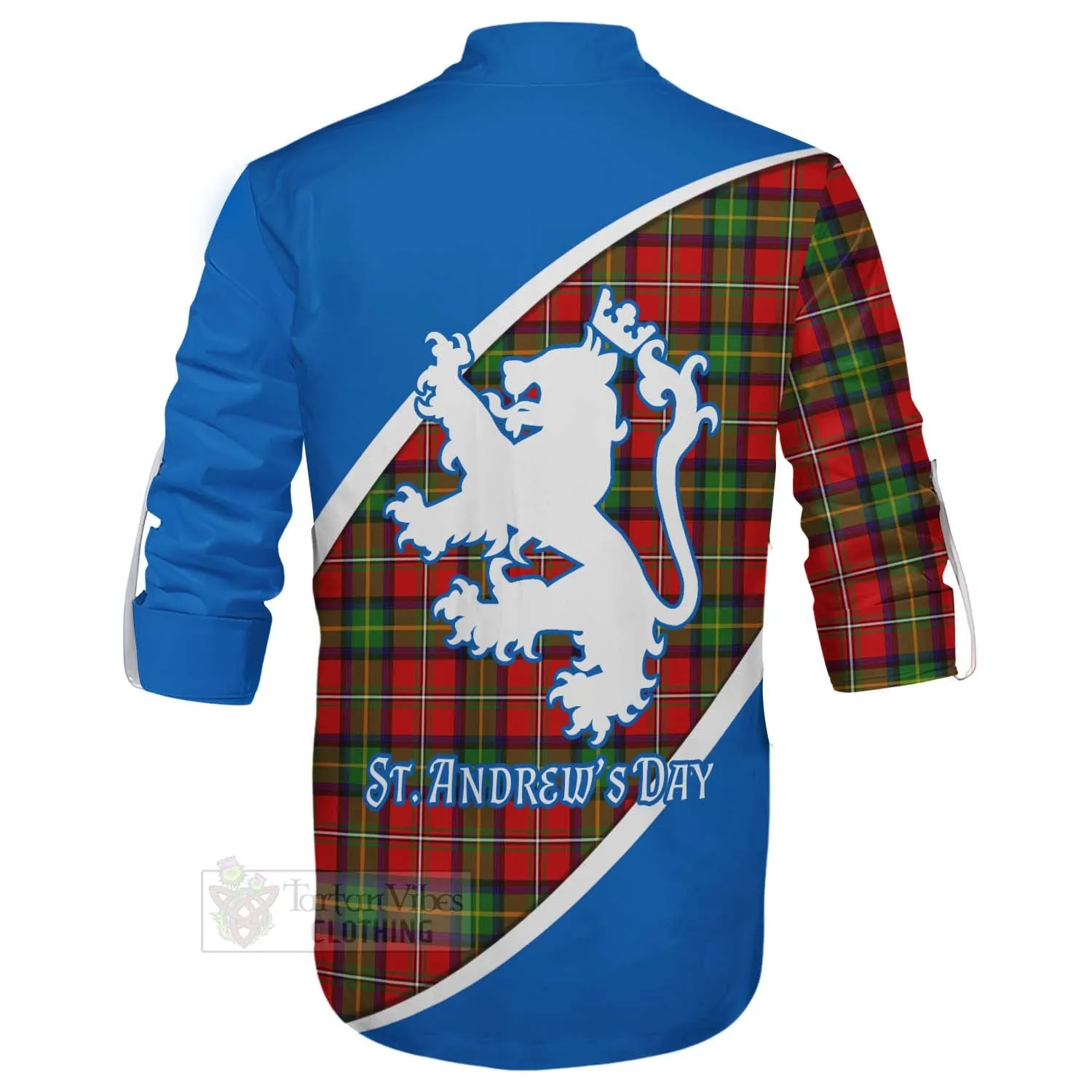 Boyd Family Crest Tartan Ghillie Kilt Shirt Celebrate Saint Andrew's Day in Style