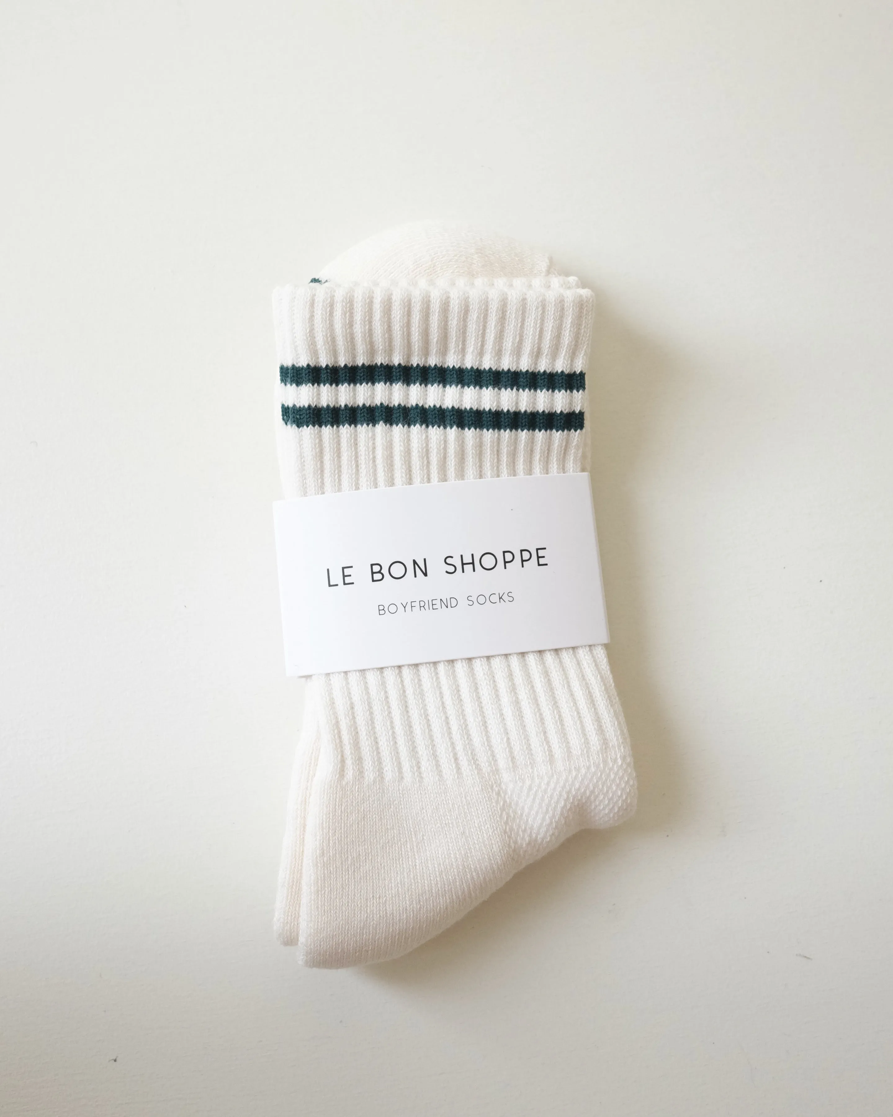Boyfriend Socks, Parchment