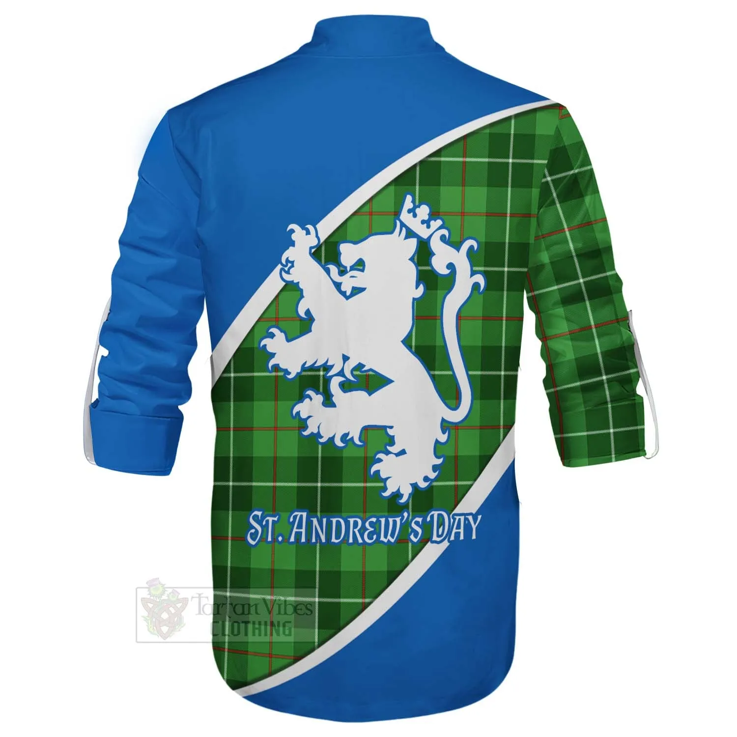 Boyle Family Crest Tartan Ghillie Kilt Shirt Celebrate Saint Andrew's Day in Style