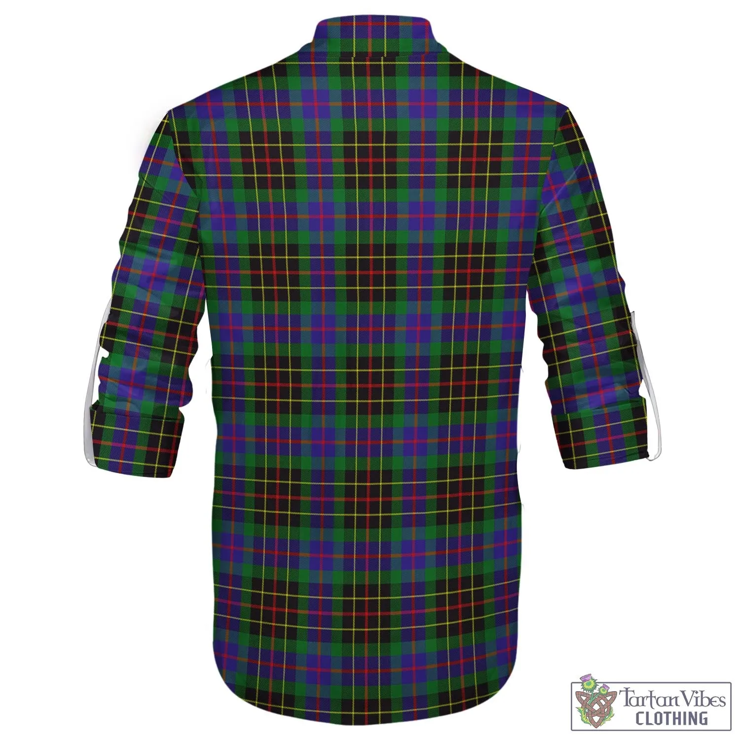 Brodie Hunting Modern Tartan Men's Scottish Traditional Jacobite Ghillie Kilt Shirt