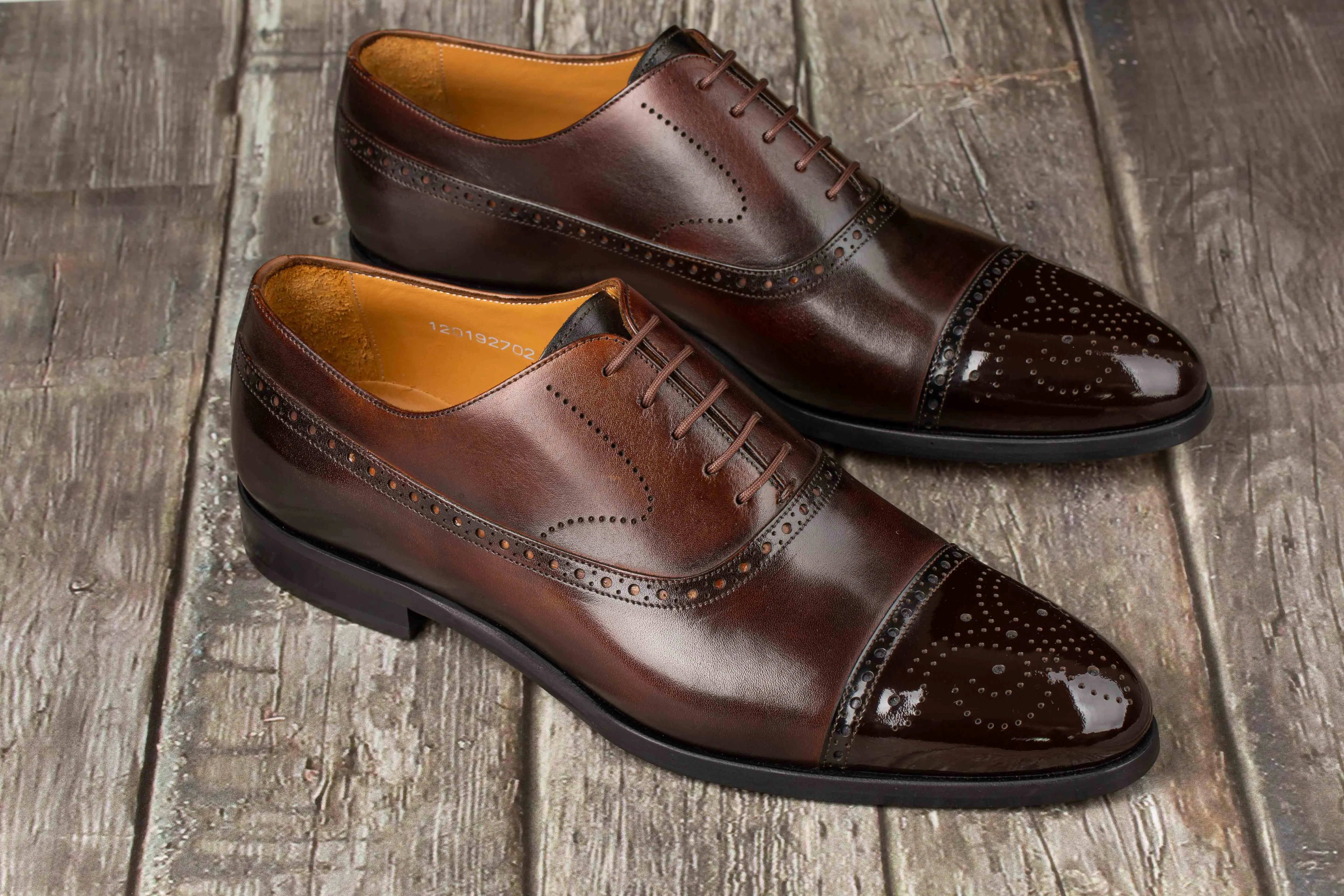Brown Patina Brogues