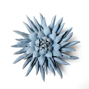 Ceramic Flower Wall Art Flower Blue 6