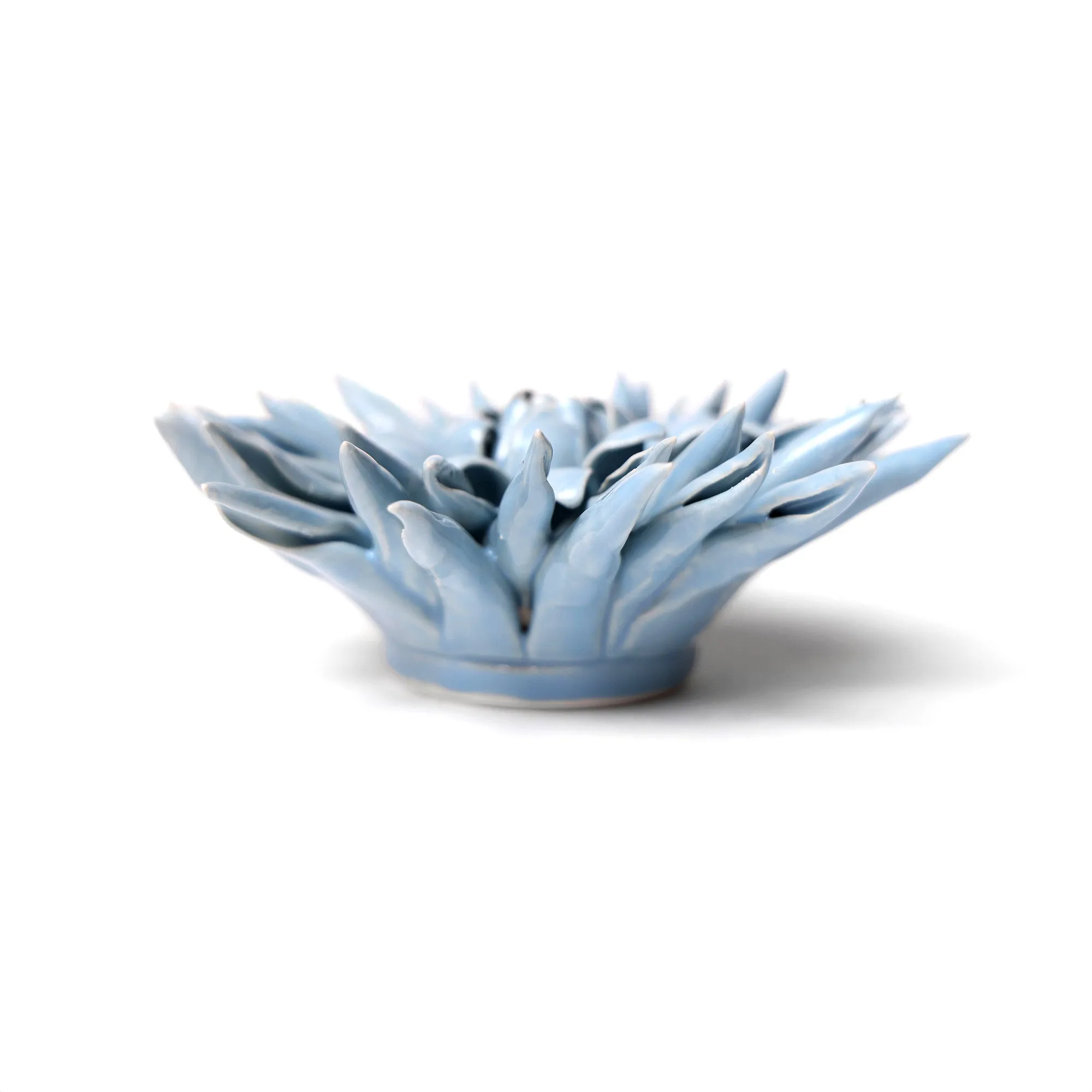 Ceramic Flower Wall Art Flower Blue 6