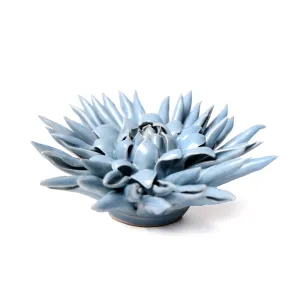 Ceramic Flower Wall Art Flower Blue 6