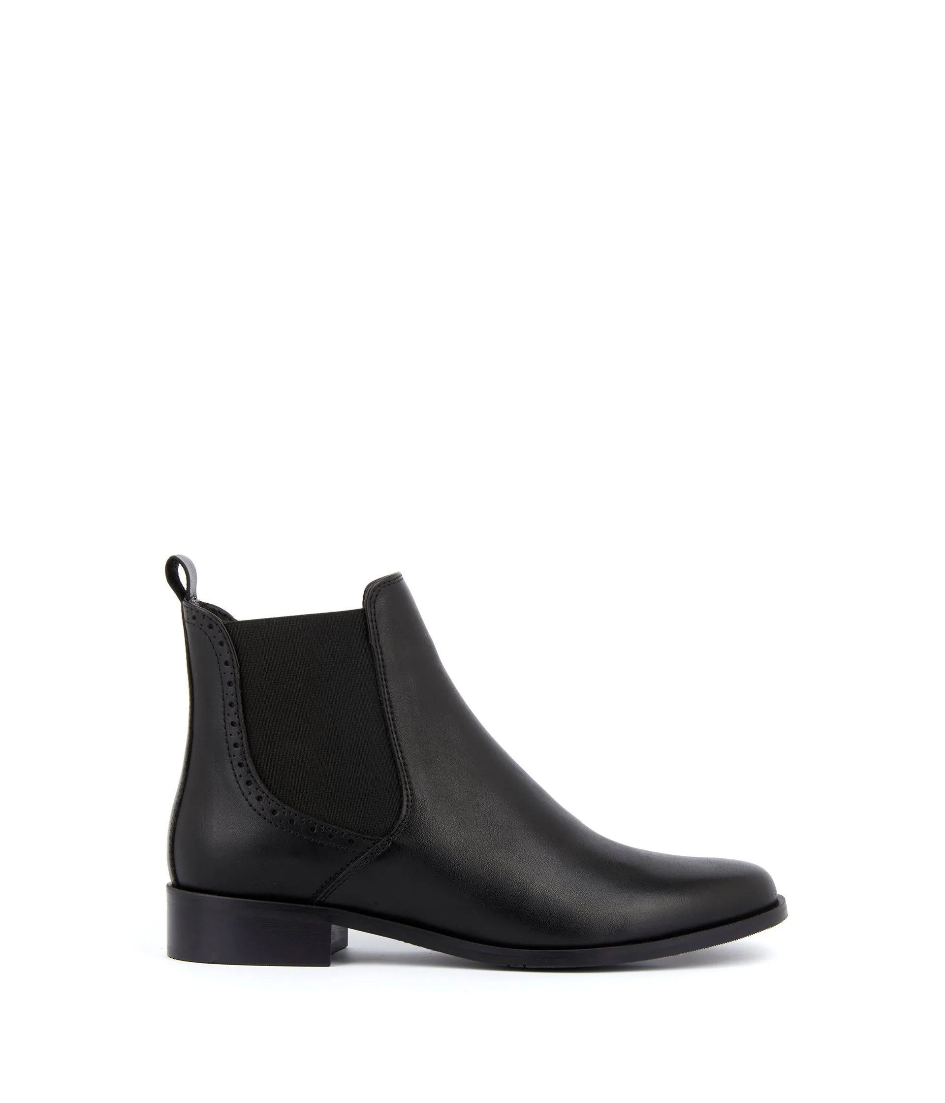 Chelsea boots cuir Prune
