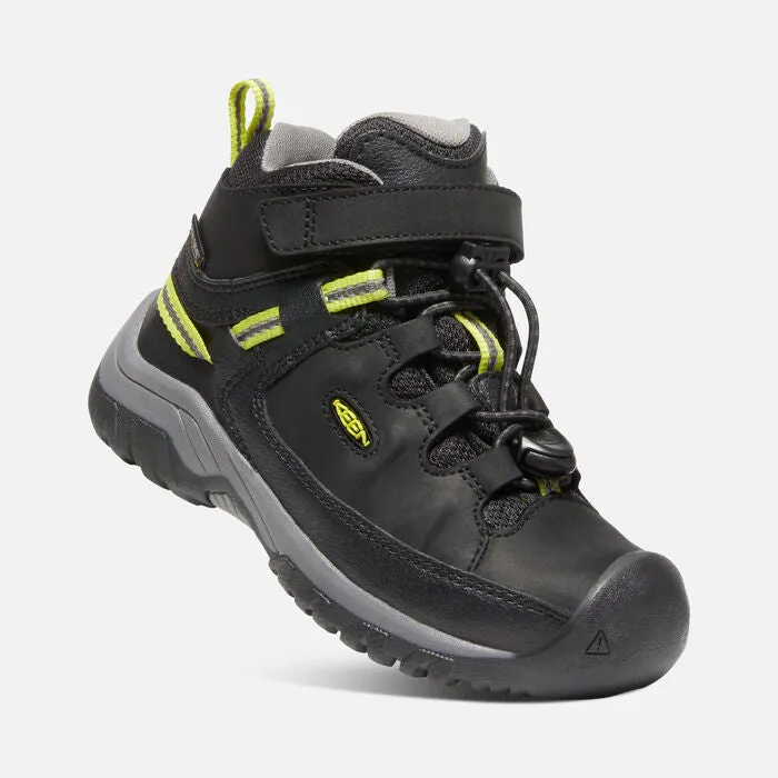 Children Targhee Mid Waterproof Black Steel Grey