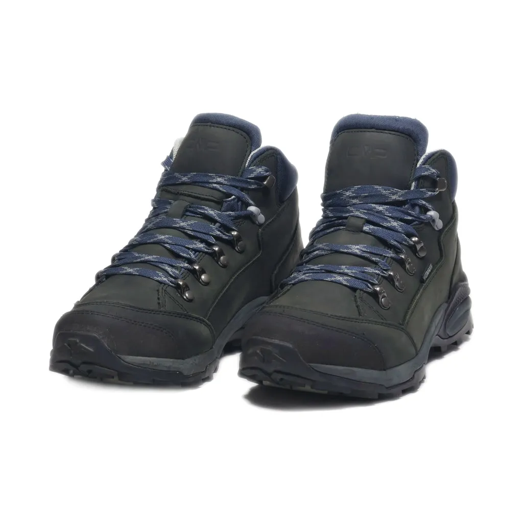 Cmp Hiking Boots Fabric Grey Colour For Women