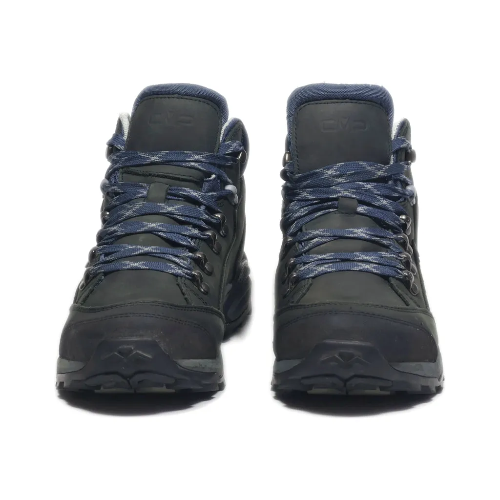 Cmp Hiking Boots Fabric Grey Colour For Women