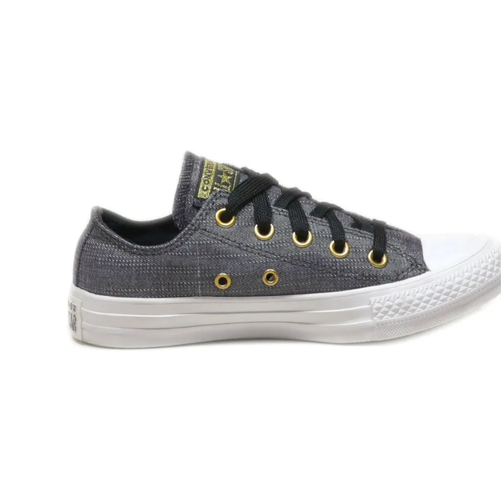 Converse Chuck Taylor All Star Low-Top Sneakers Fabric Grey Colour For Women