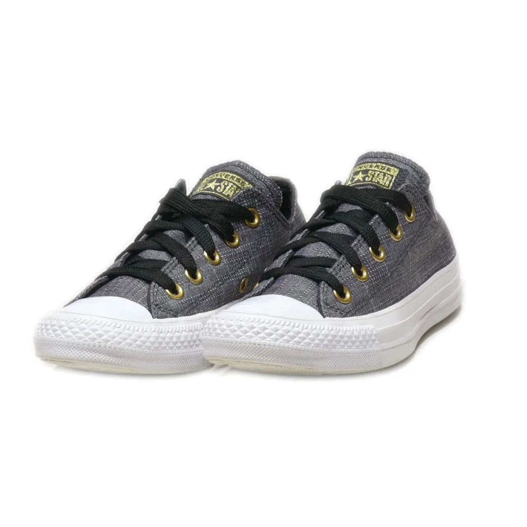 Converse Chuck Taylor All Star Low-Top Sneakers Fabric Grey Colour For Women