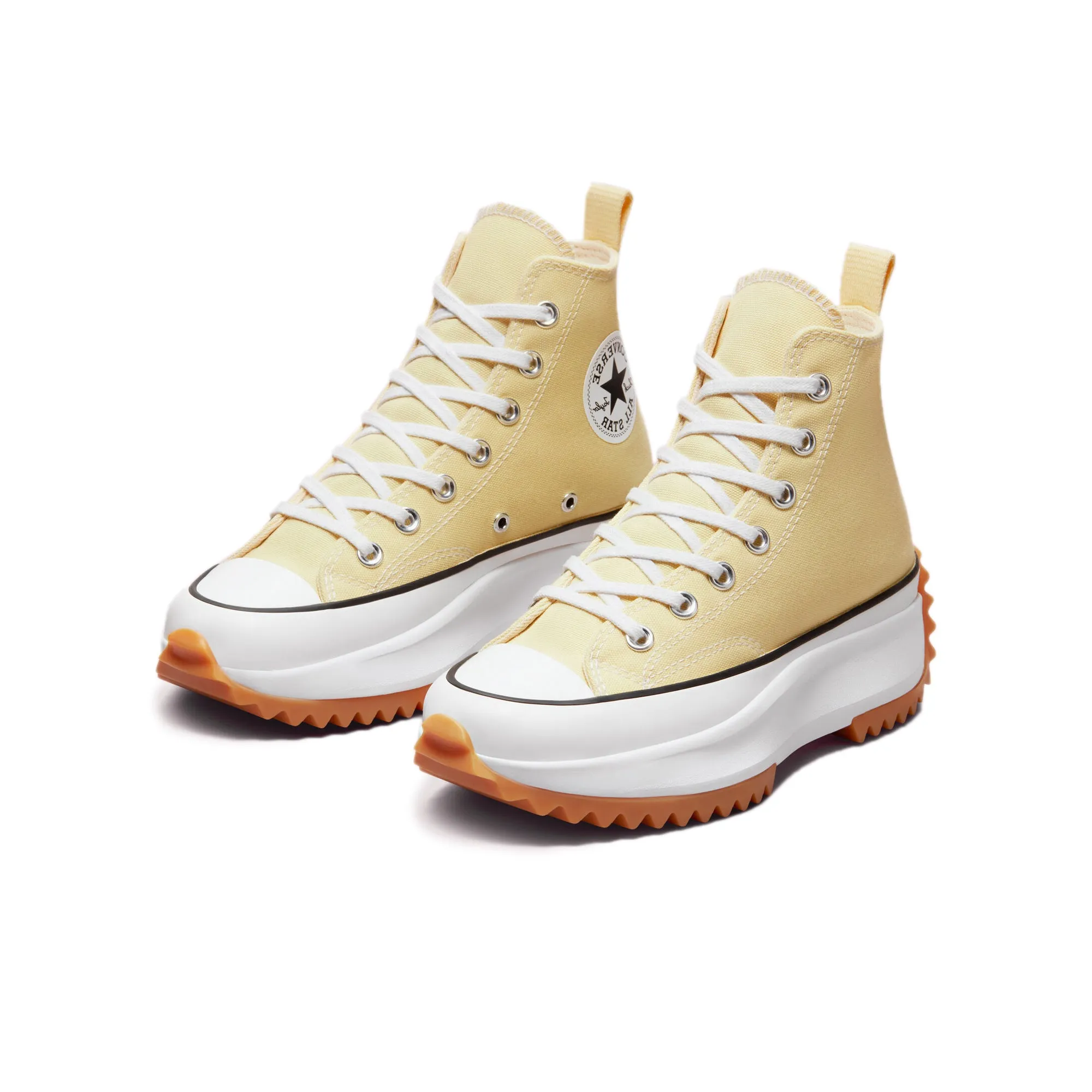 Converse Run Star Hike Hi Shoes Lemon Drop