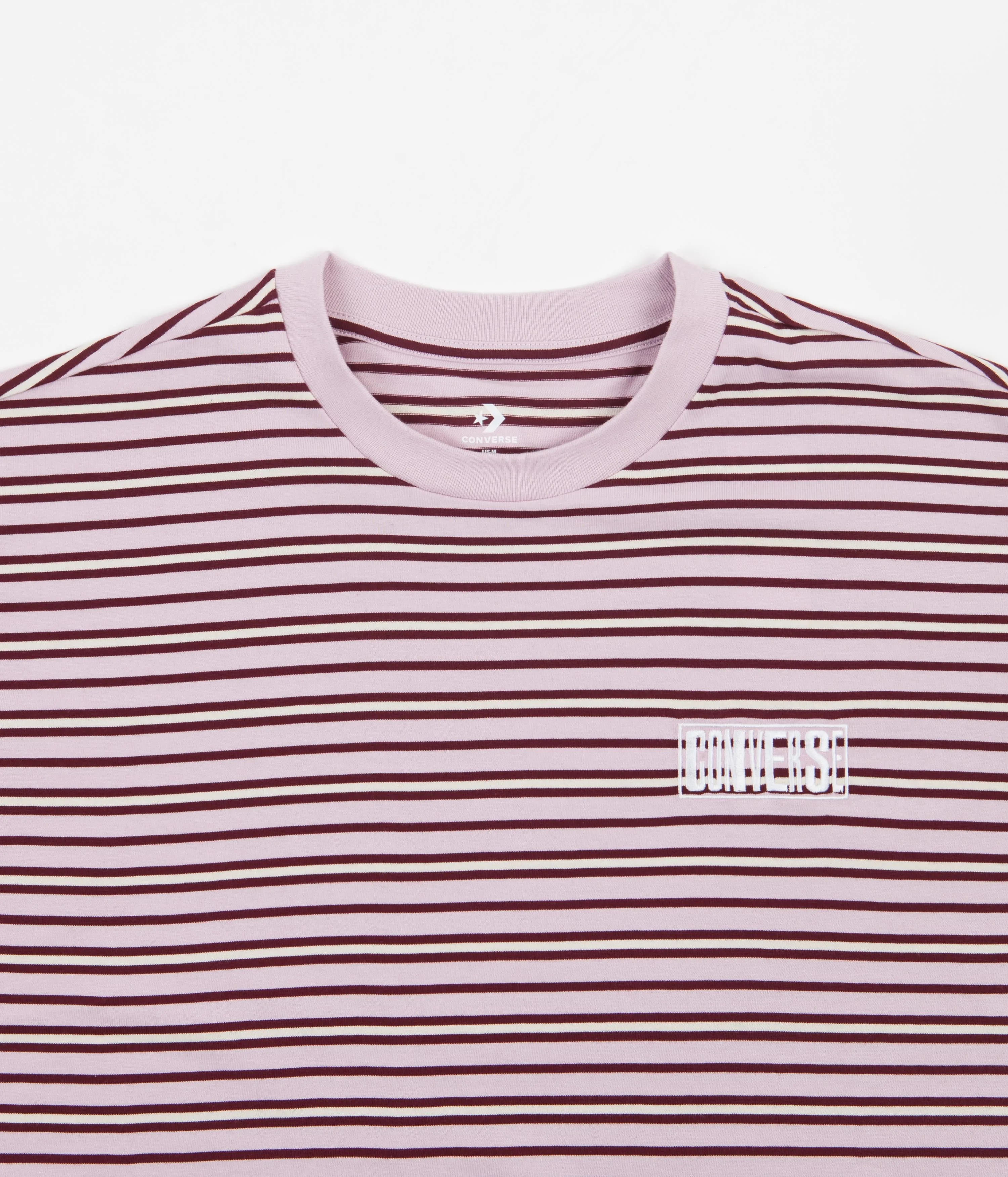Converse Yarn Dyed Striped T-Shirt - Himalayan Salt