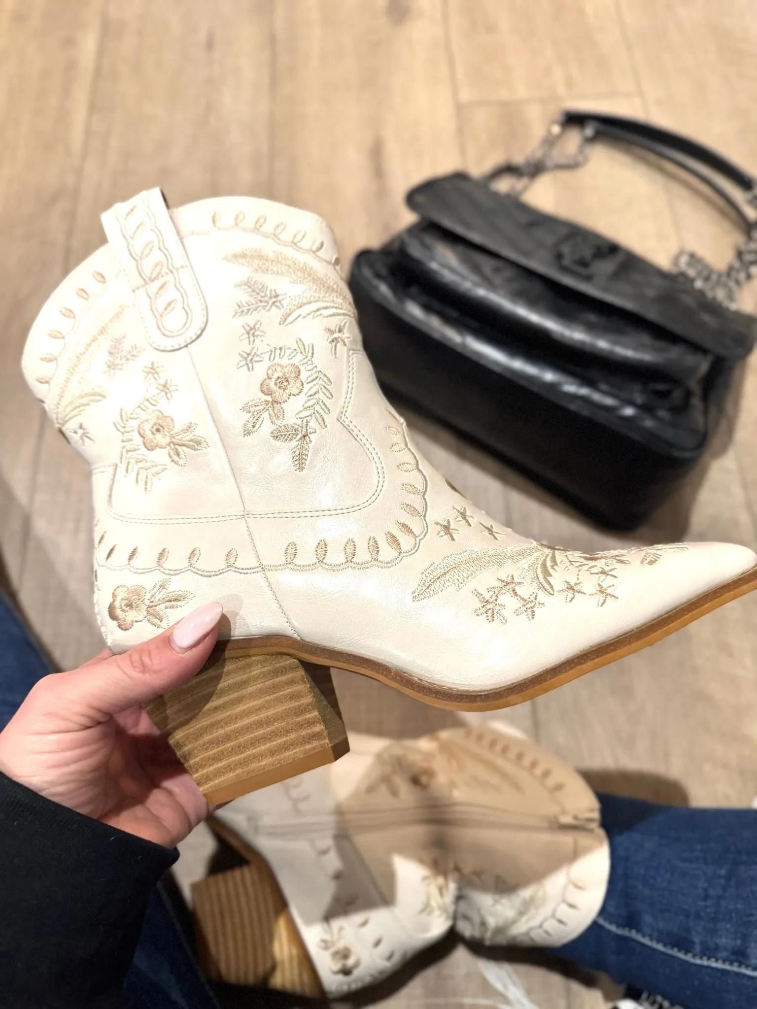 Corky's Ivory Let's Go Girls Boots