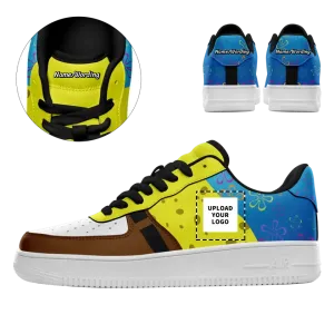 Corporate christmas gifts, SpongeBob Sport Sneaker,Team-Exclusive Customization for Anime Enthusiasts,AFL-23020203