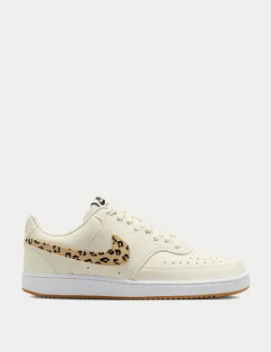 Court Vision Shoes - Sail/Black/White/Flax