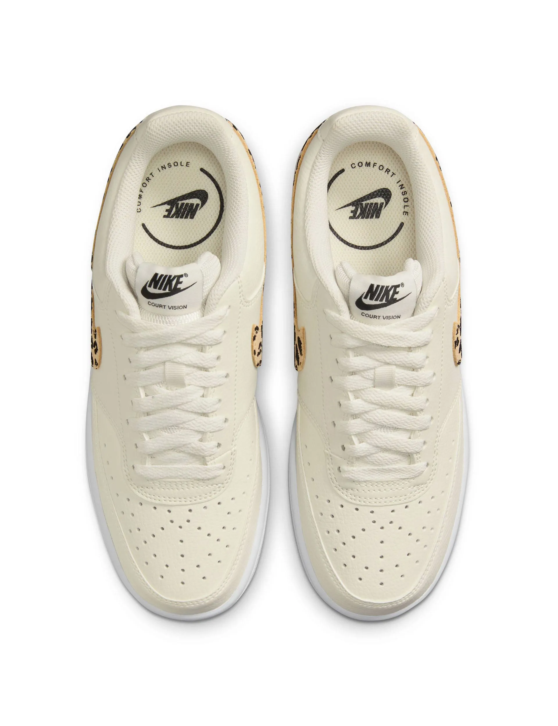 Court Vision Shoes - Sail/Black/White/Flax