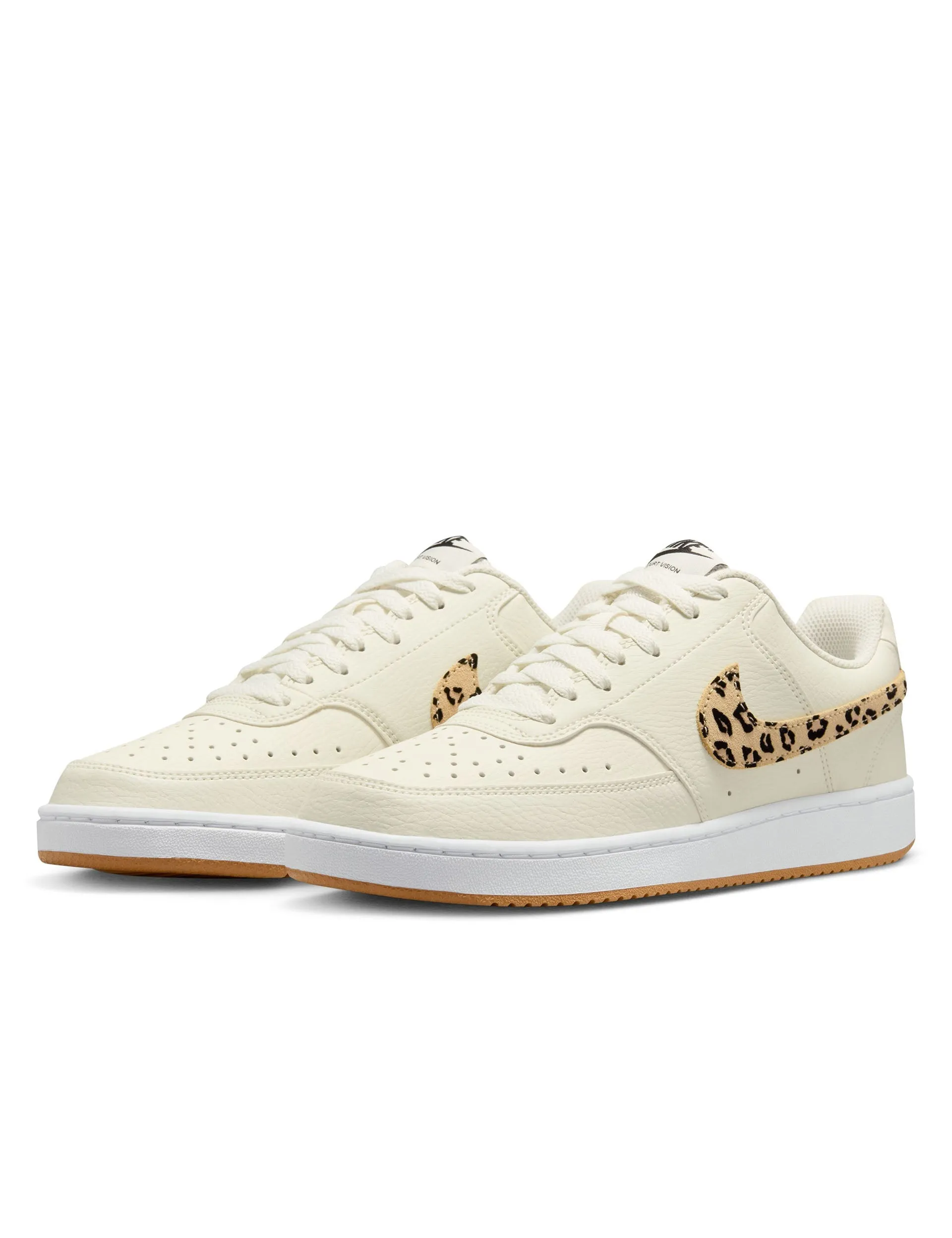 Court Vision Shoes - Sail/Black/White/Flax