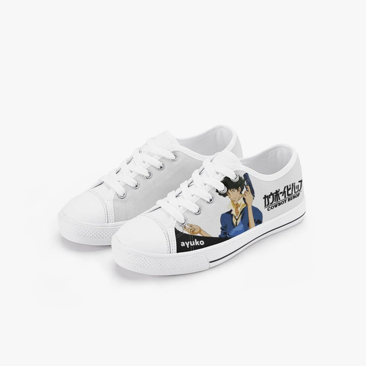 Cowboy Bebop Spike Spiegel Kids A-Star Low Anime Shoes