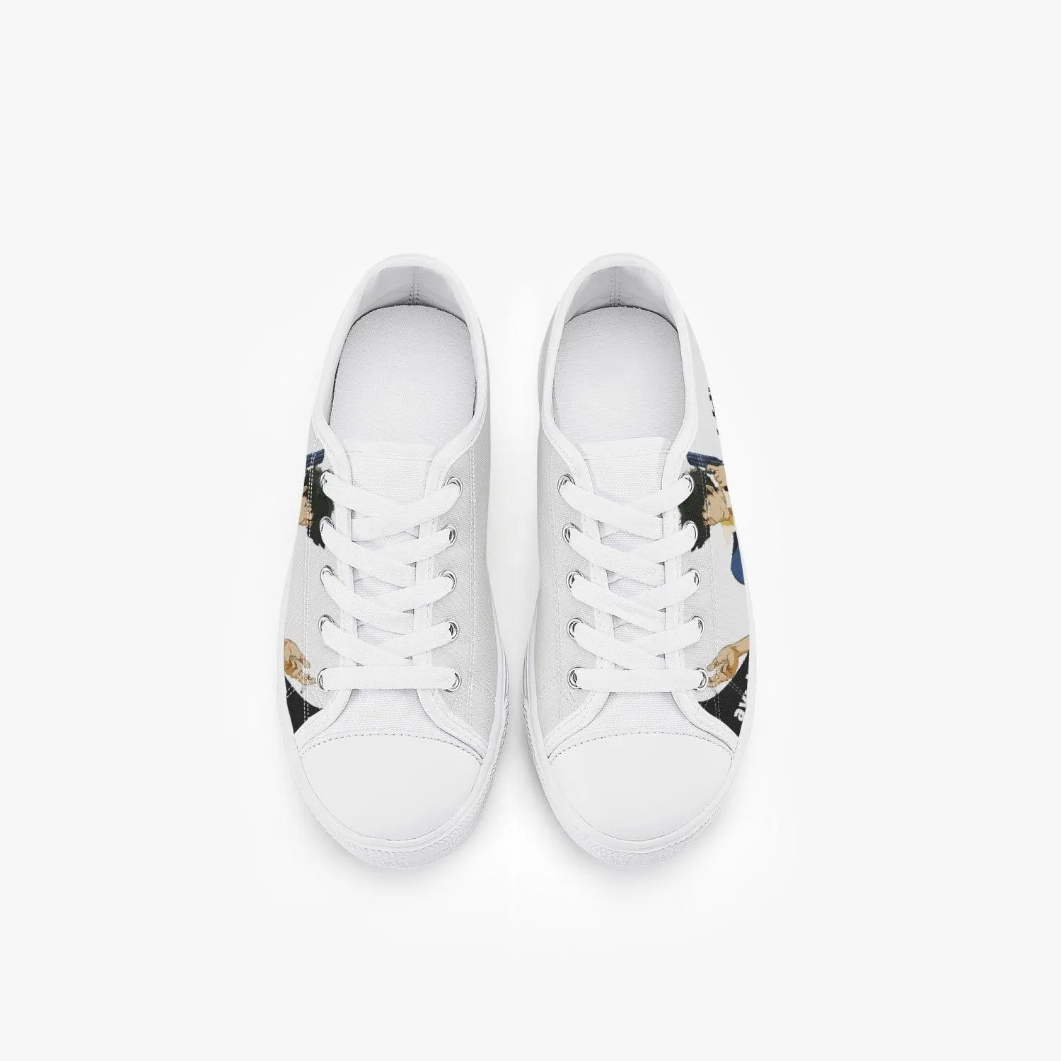 Cowboy Bebop Spike Spiegel Kids A-Star Low Anime Shoes