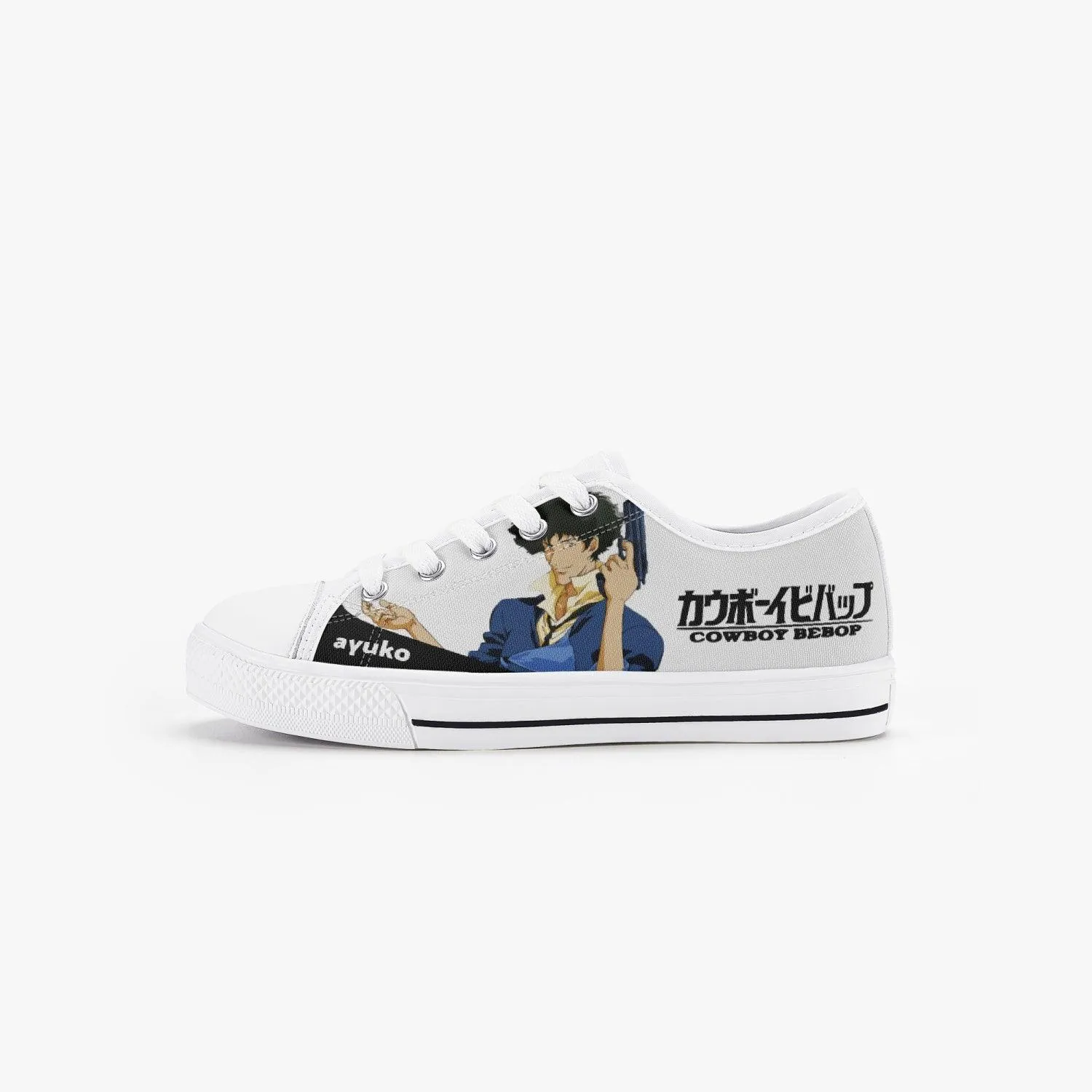 Cowboy Bebop Spike Spiegel Kids A-Star Low Anime Shoes