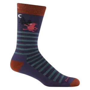 Darn Tough Men's Wild Life Crew Lightweight Lifestyle Sock