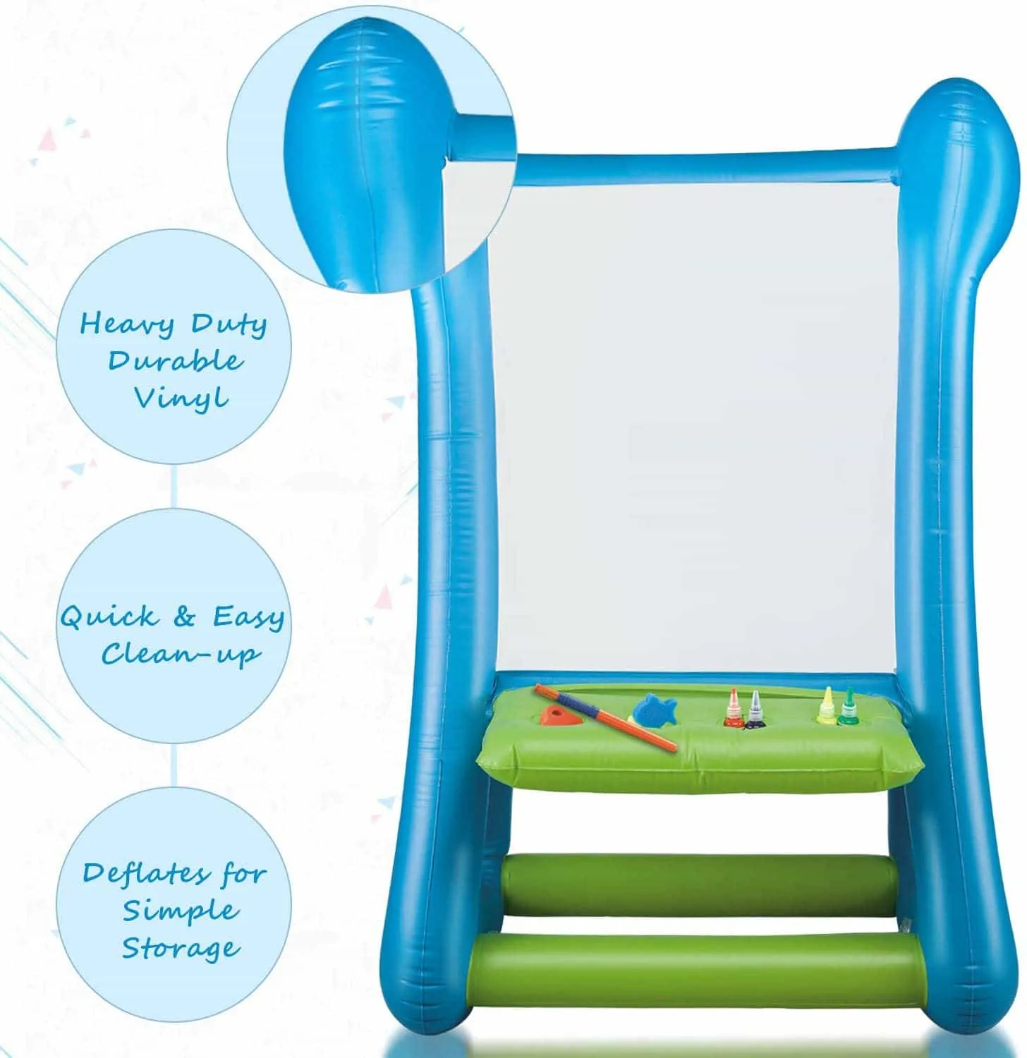 Double-Sided Inflatable Easel