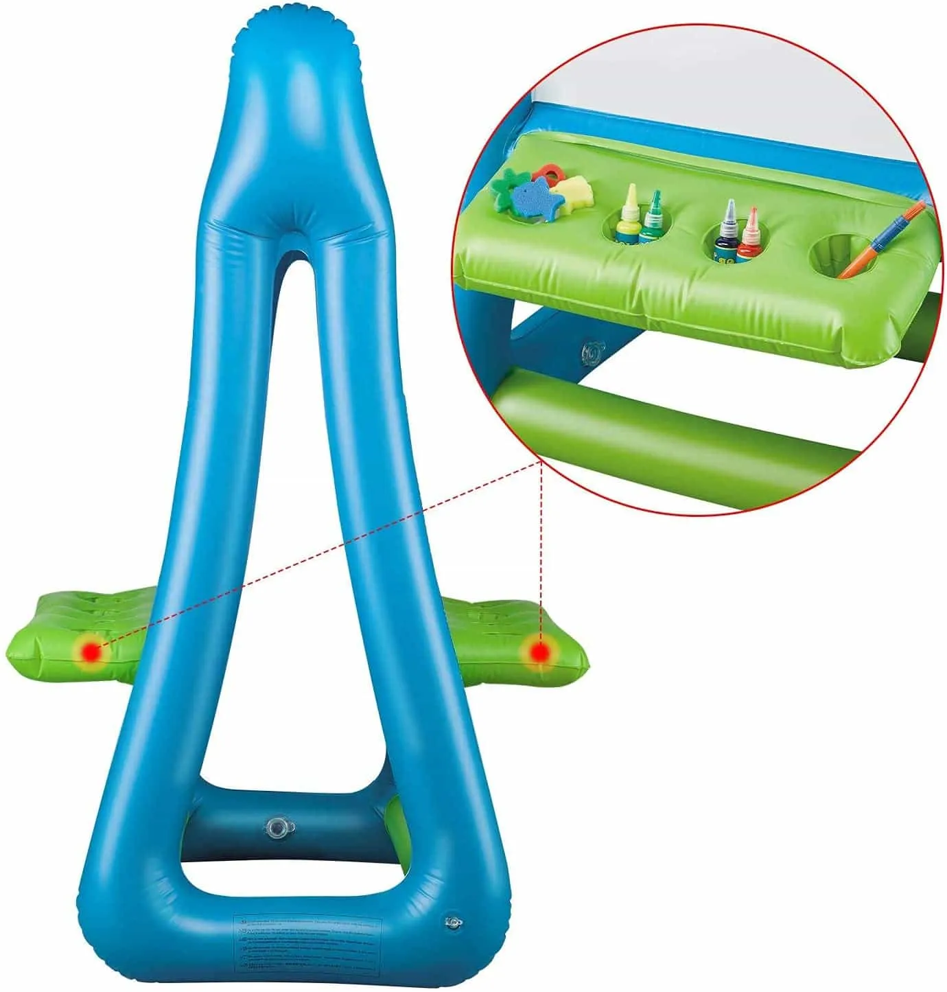 Double-Sided Inflatable Easel