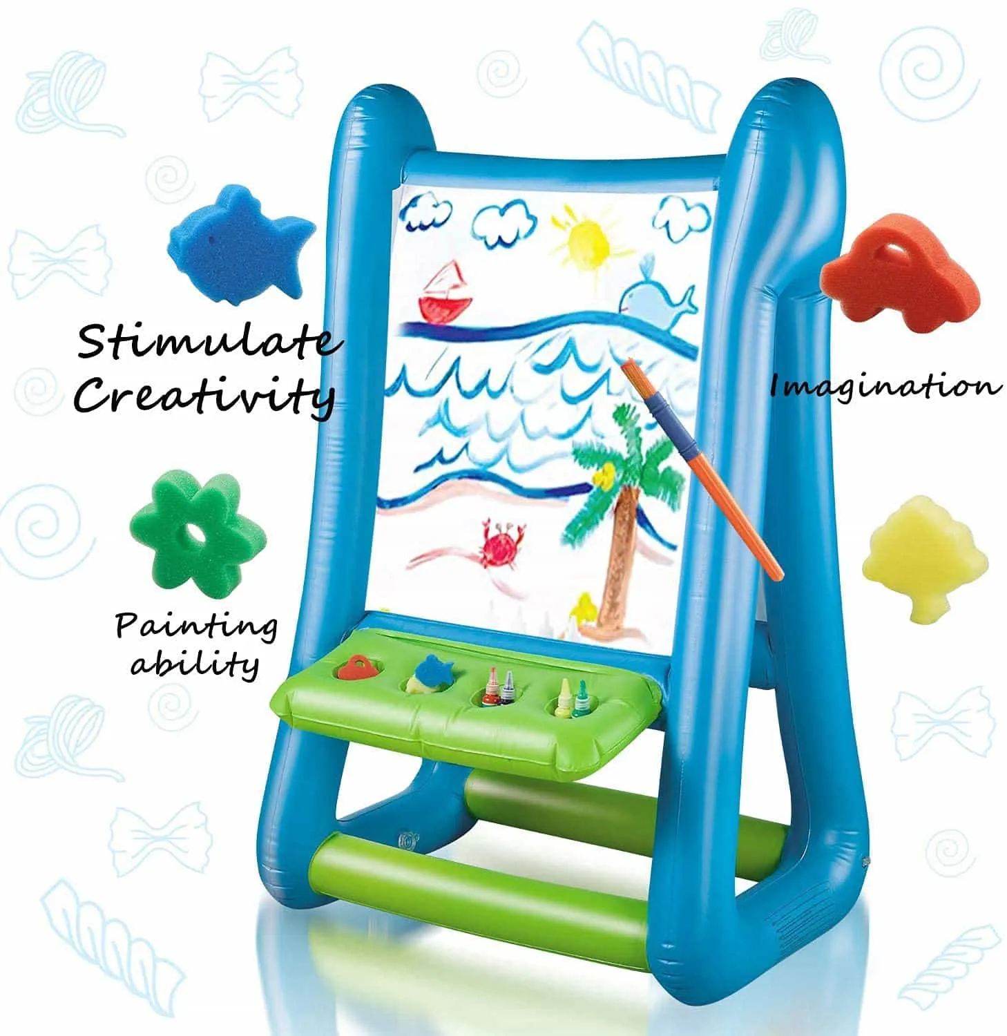 Double-Sided Inflatable Easel