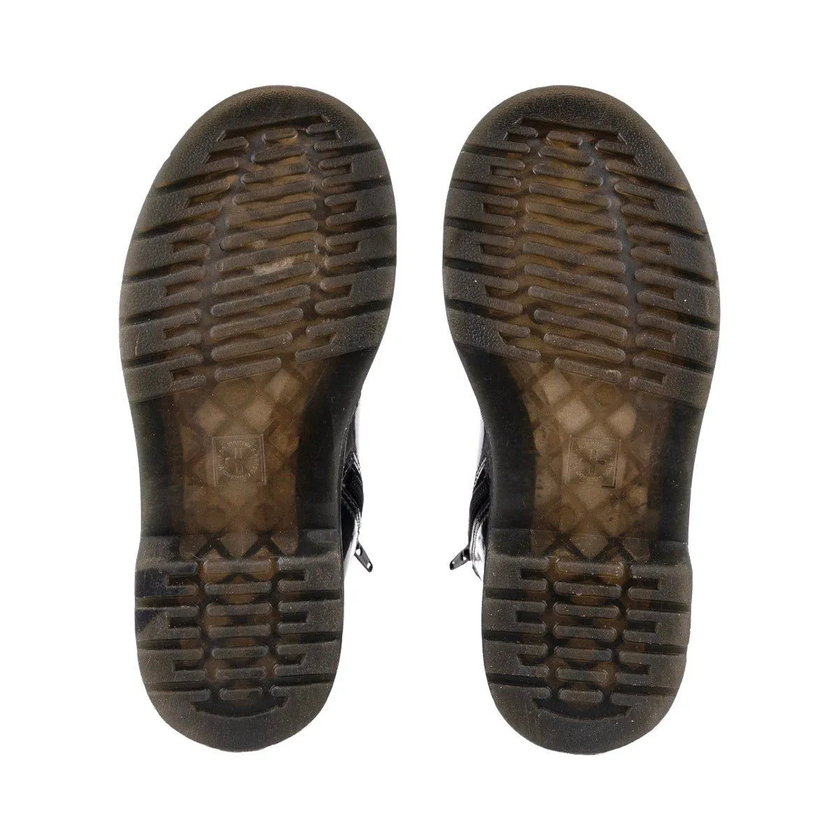 Dr. Martens Softy Ankle Boots Leather Grey Colour For Kids