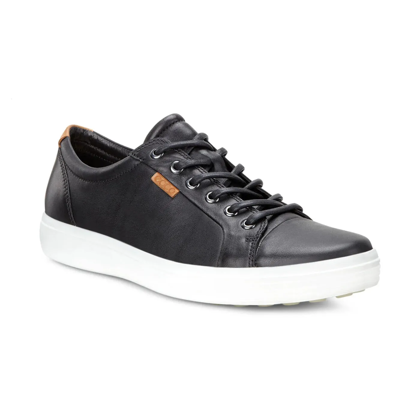 'Ecco' Men's Soft 7 Sneaker - Black