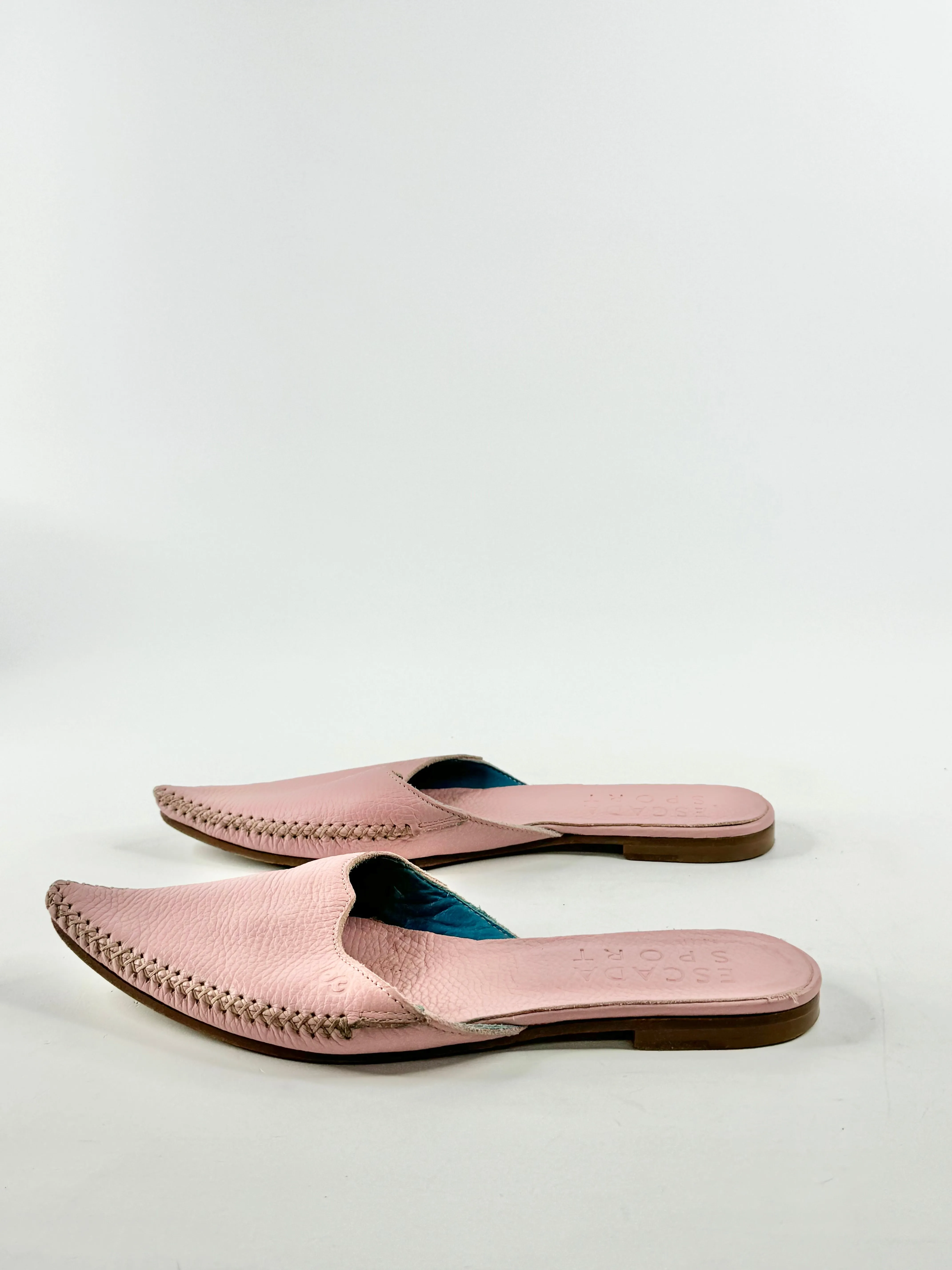 Escada Sport Lemonade Pink Pointed Mules - EU38.5