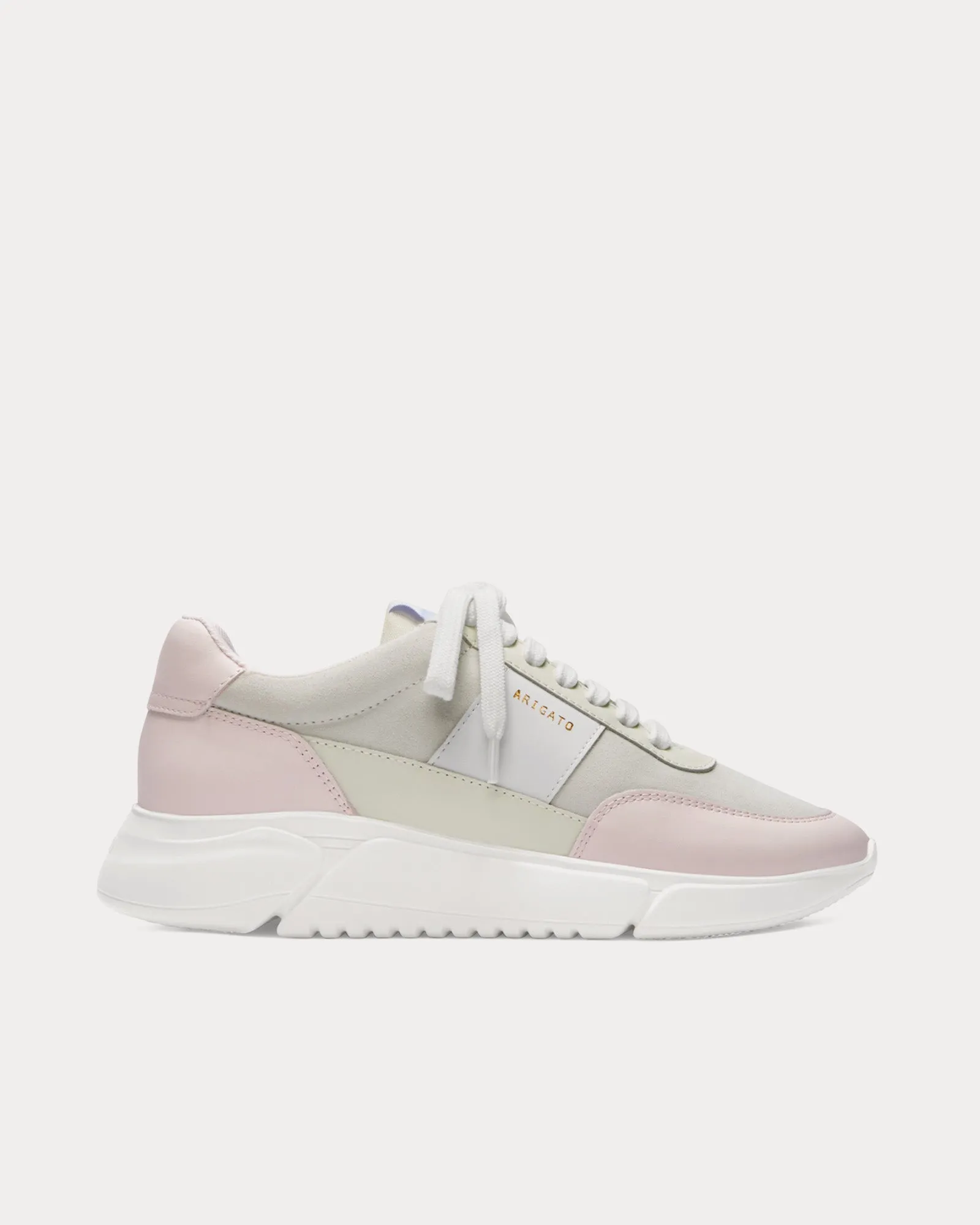 Genesis Vintage Runner Beige / Light Pink Low Top Sneakers
