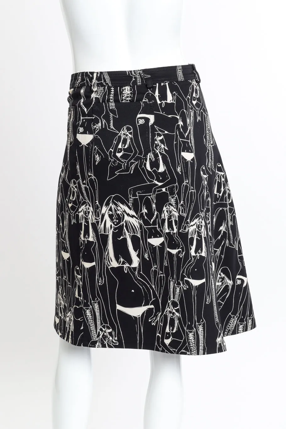 Graphic Tank and Skirt Set